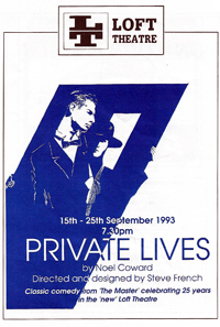 Loft Theatre: Private Lives (1993)